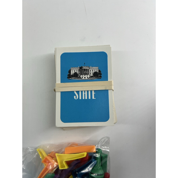 Complete 1992 Risky Strategy Presidential Campaign Election Electoral Vote Game - Picture 11 of 11